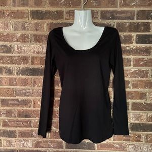 Fabletics Aurora Long sleeve black tee X